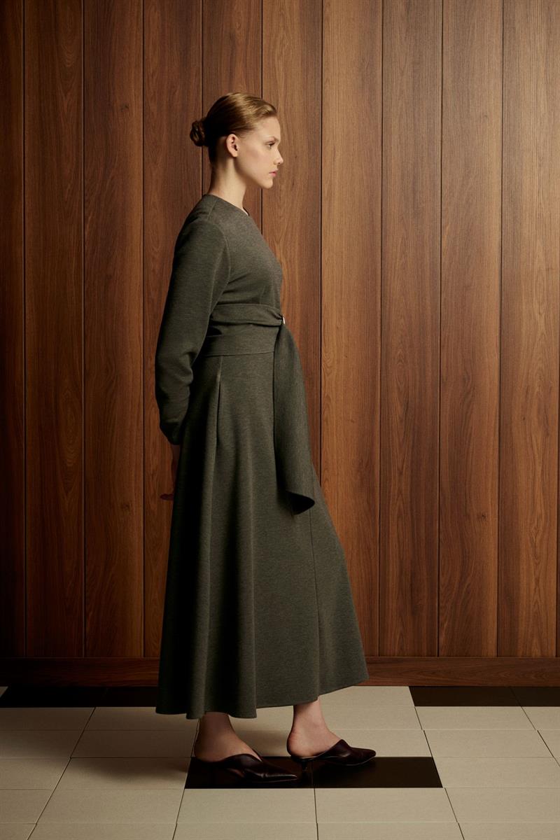 PELA DRESS ANTHRACITE