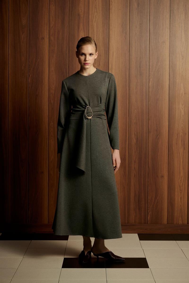 PELA DRESS ANTHRACITE
