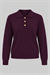 PERLA VISCOSE KNITWEAR SWEATER BURGUNDY