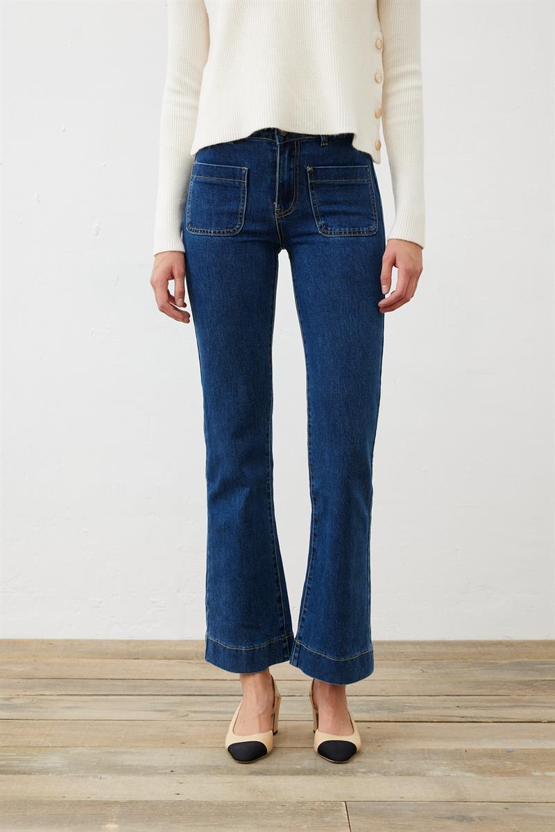 PREMIUM SELECTION KOT PANTOLON LACİVERT