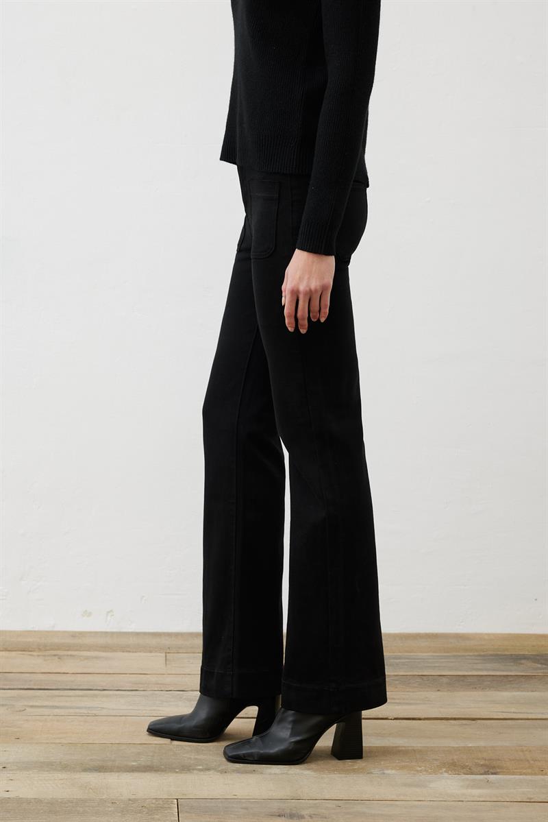 PREMIUM SELECTION KOT PANTOLON SİYAH