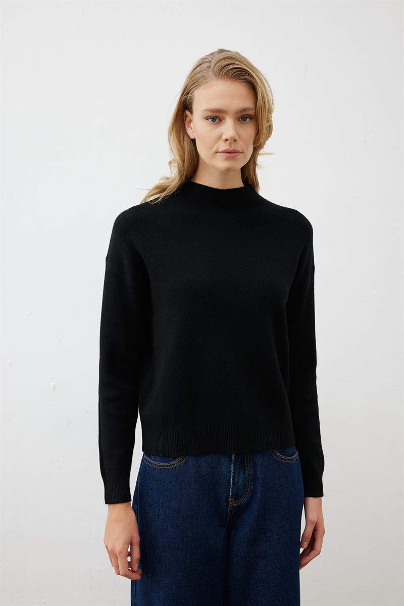 PREMIUM SELECTION ROSANNA TRİKO KAZAK SİYAH