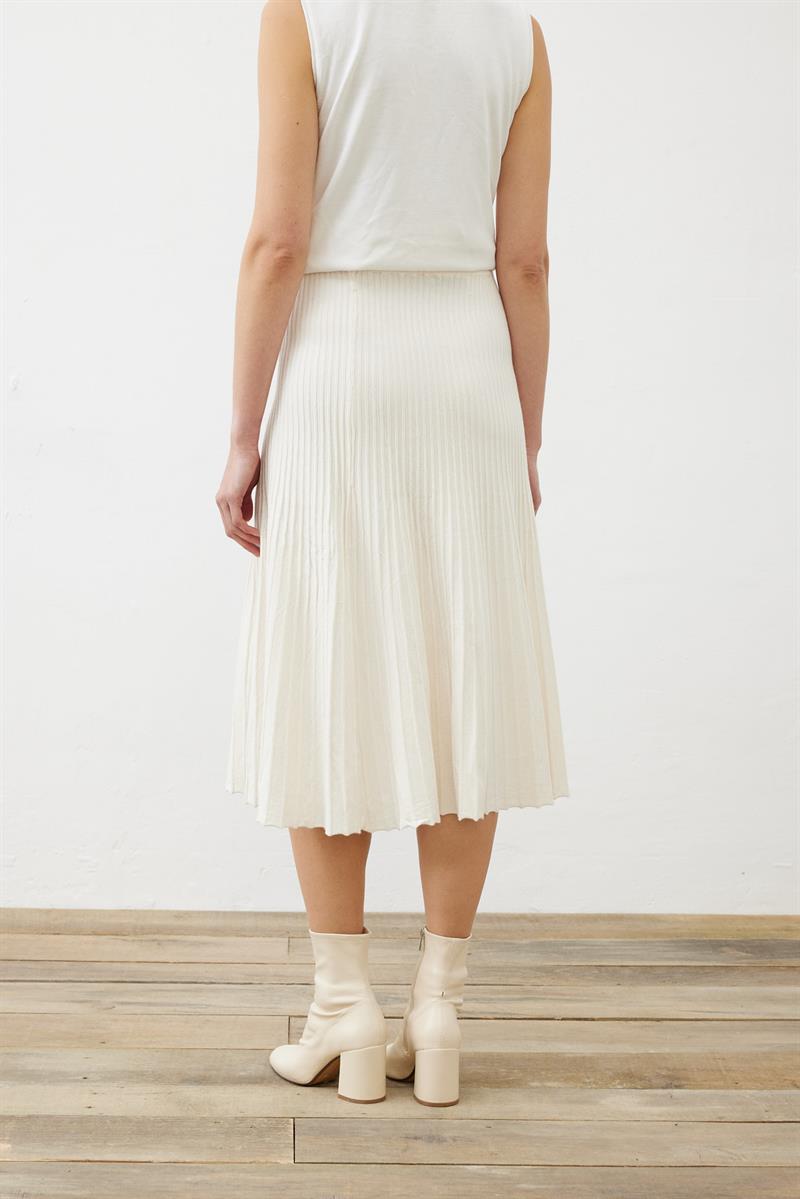 PREMIUM SELECTION TRİKO ETEK EKRU