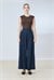 RAYON DENİM PİLE DETAY PANTOLON LACİVERT