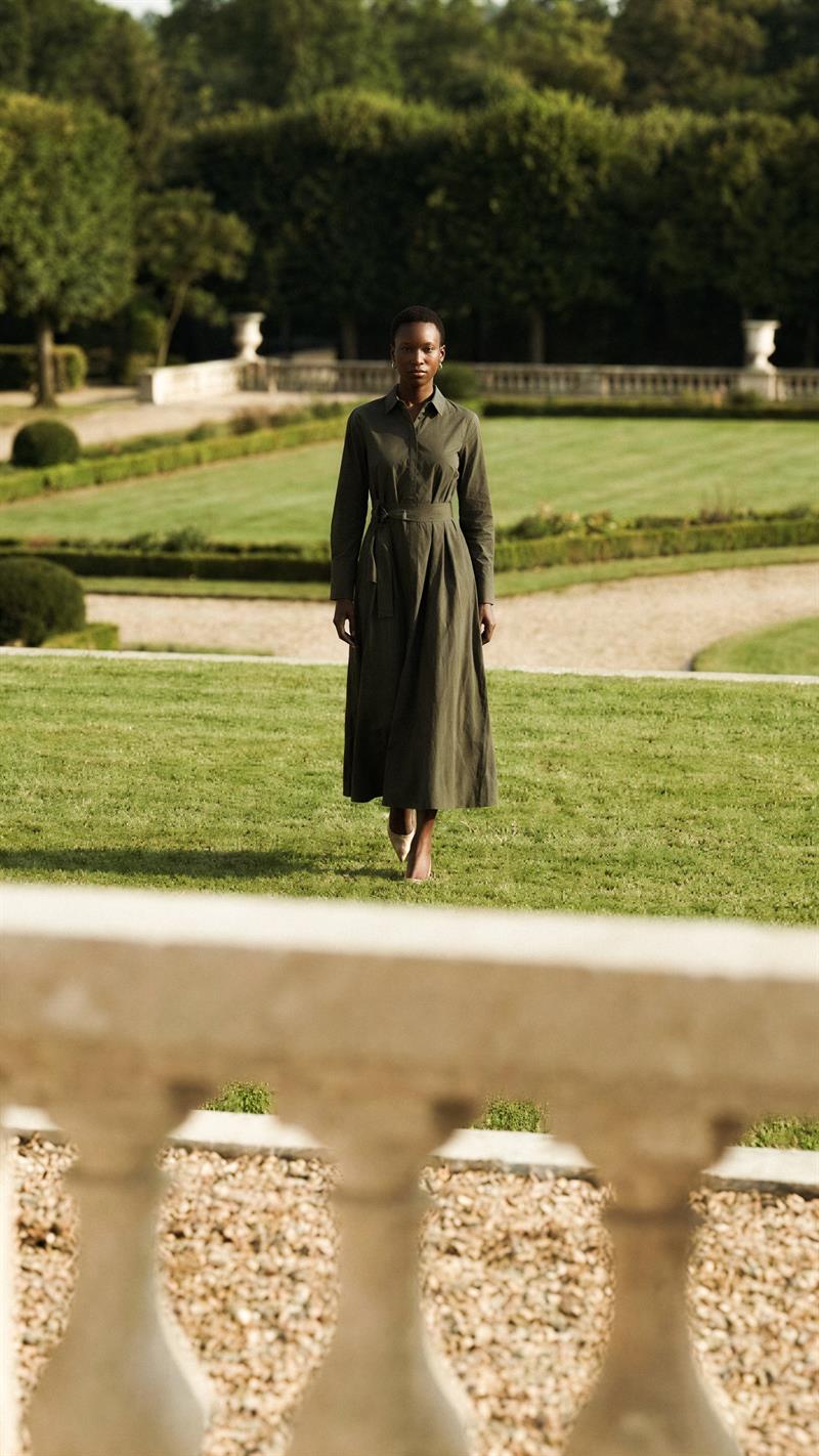 SALVE LOOSE FIT SHIRT DRESS KHAKI
