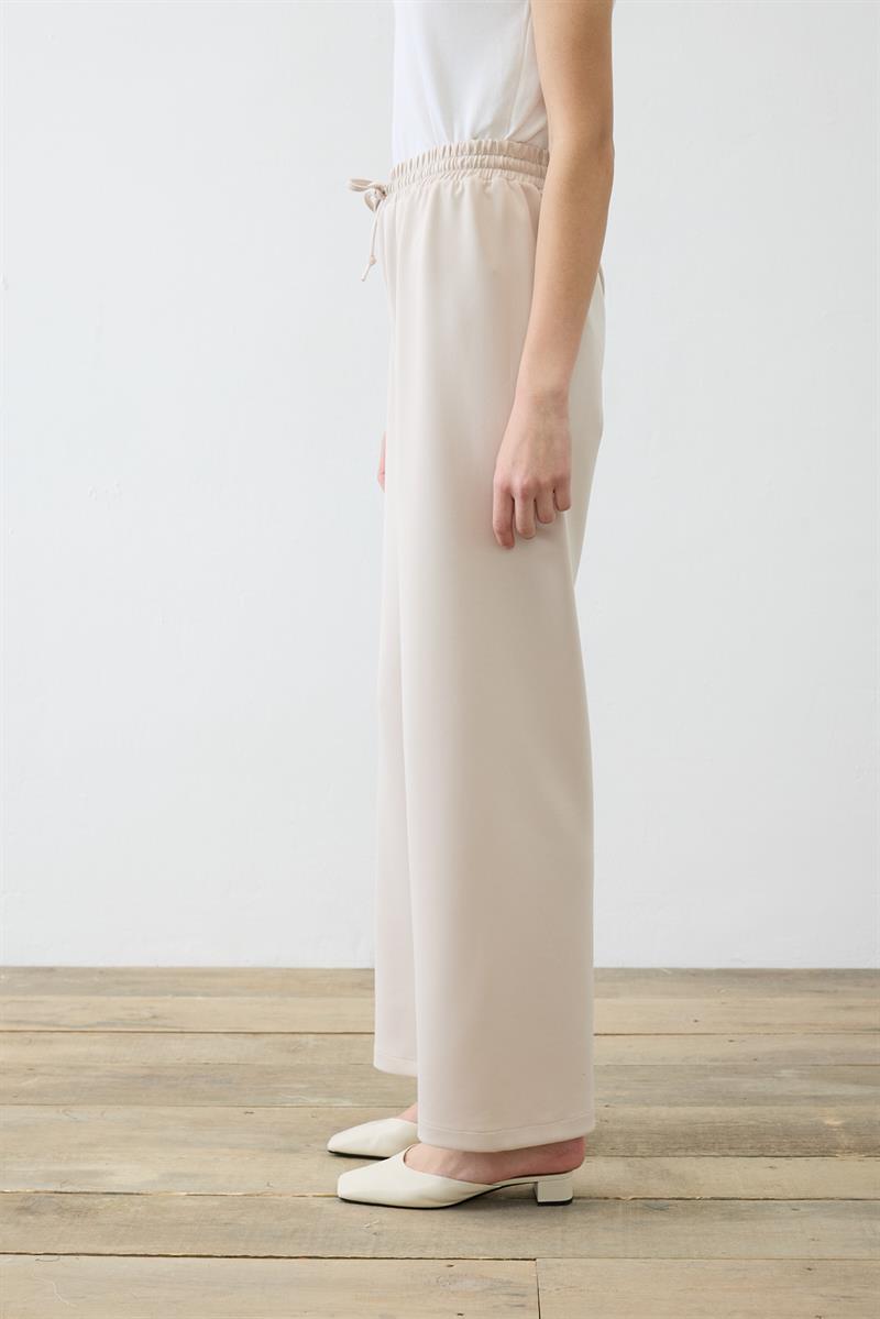 SCUBA BELİ LASTİKLİ PANTOLON TAŞ