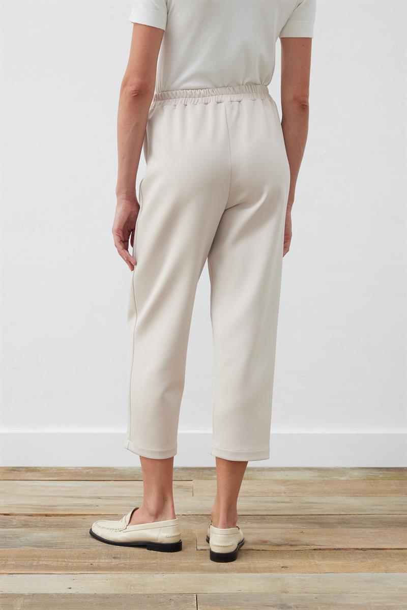 SCUBA OVERSIZE LINE DETAILED PANTS STONE