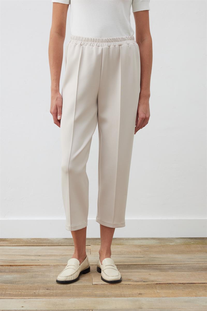 SCUBA OVERSIZE LINE DETAILED PANTS STONE