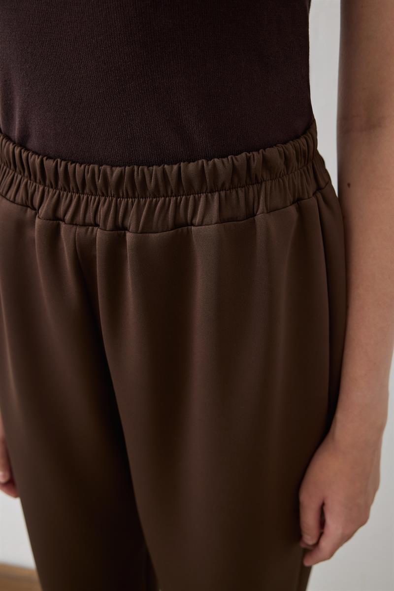 SCUBA OVERSİZE HAVUÇ PANTOLON ACI KAHVE