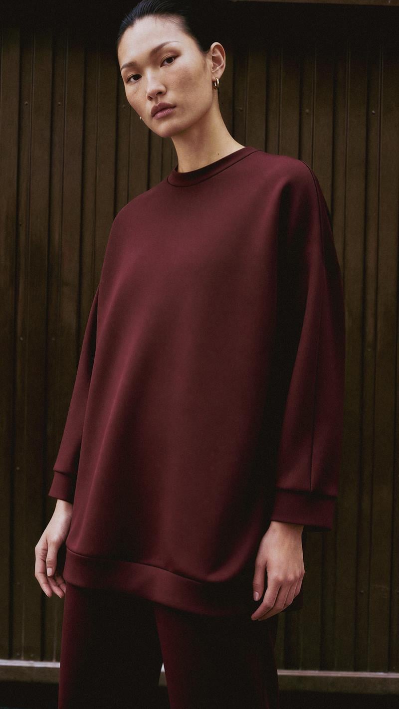 SCUBA PUF SWEAT BORDO