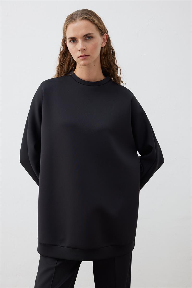 SCUBA PUF SWEAT SİYAH