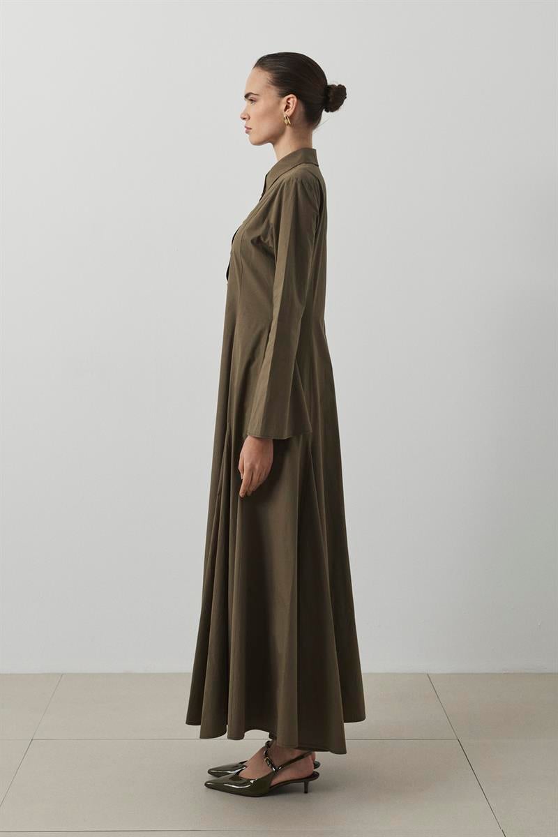 SELENE KOTON ELBİSE HAKİ