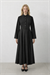 SELENE KOTON ELBİSE SİYAH