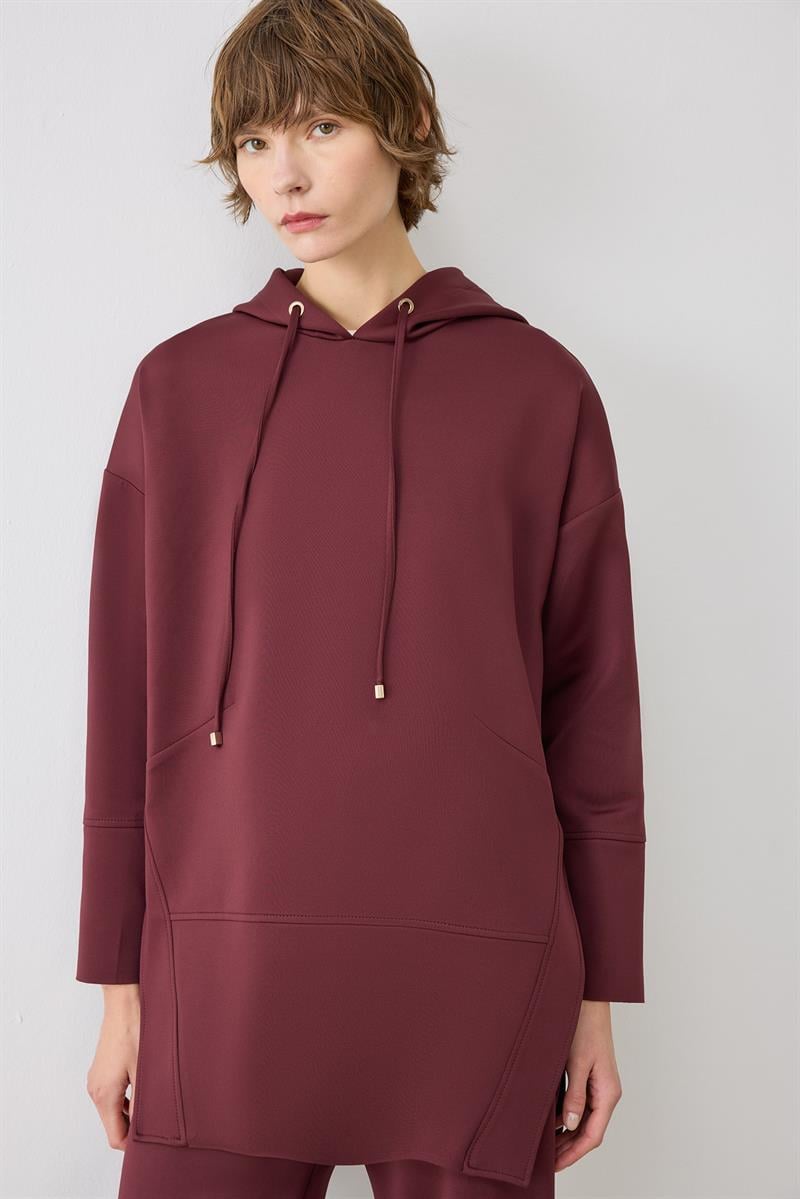 SETA SCUBA SPORT TUNIC BURGUNDY