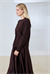 SILVA KNIT CARDIGAN BROWN