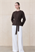 SİMA RAYON TRİKO CEKET ACI KAHVE