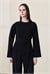 SİMA RAYON TRİKO CEKET SİYAH