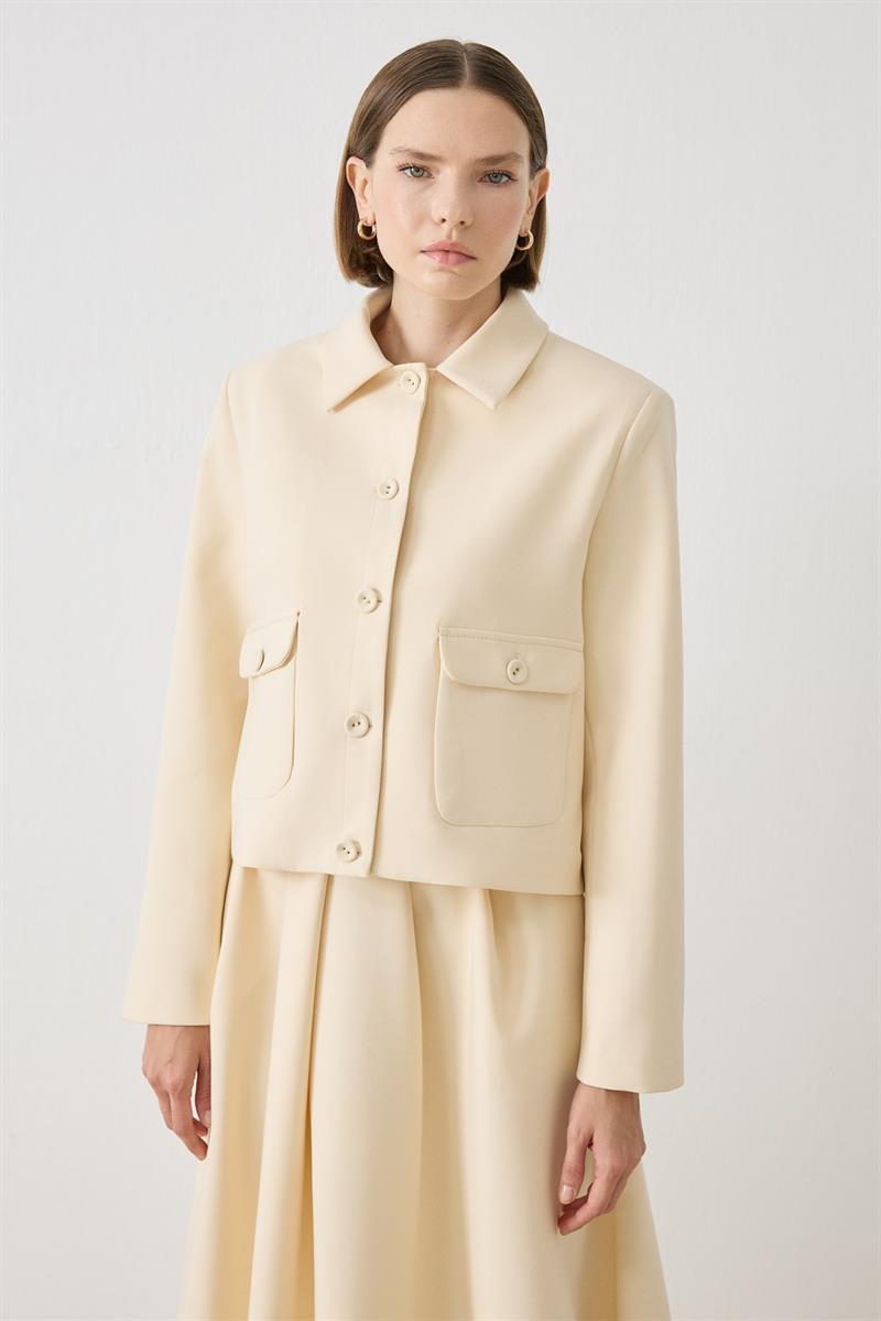 SOLENA CEKET ETEKLİ TAKIM VANİLYA