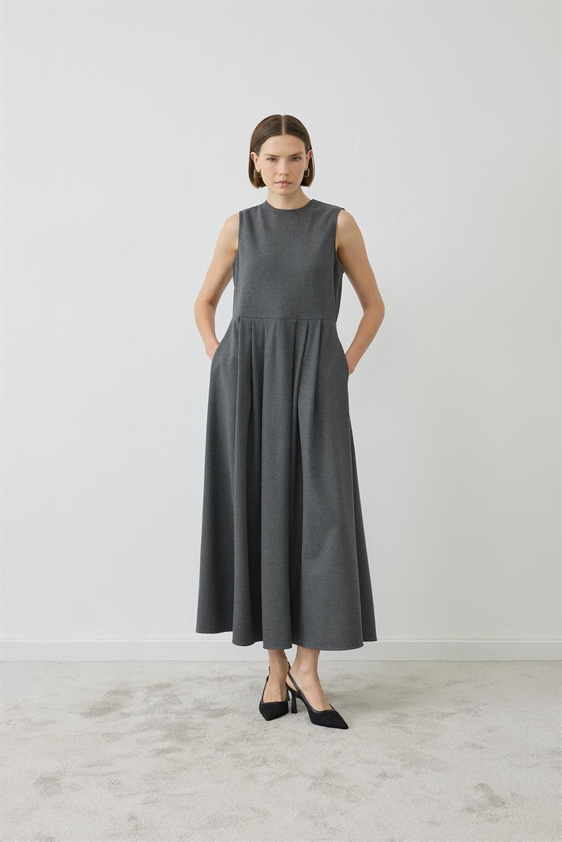 VALLE BOMBER CEKET ELBİSE TAKIM ANTRASİT