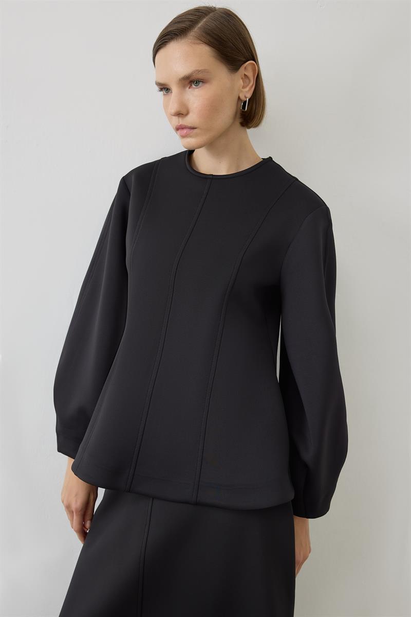 VELAR SCUBA ETEKLİ TAKIM SİYAH