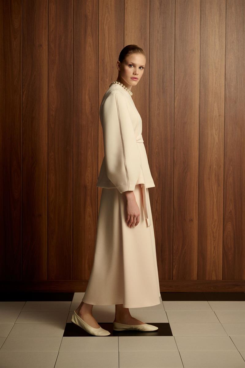 VELAR SCUBA ETEKLİ TAKIM VANİLYA