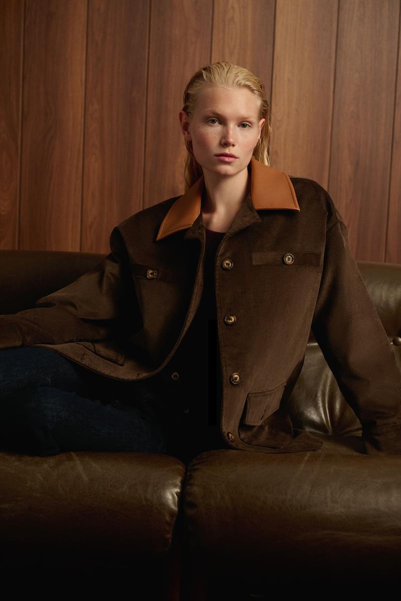 VELVET KADİFE CEKET KAHVERENGİ