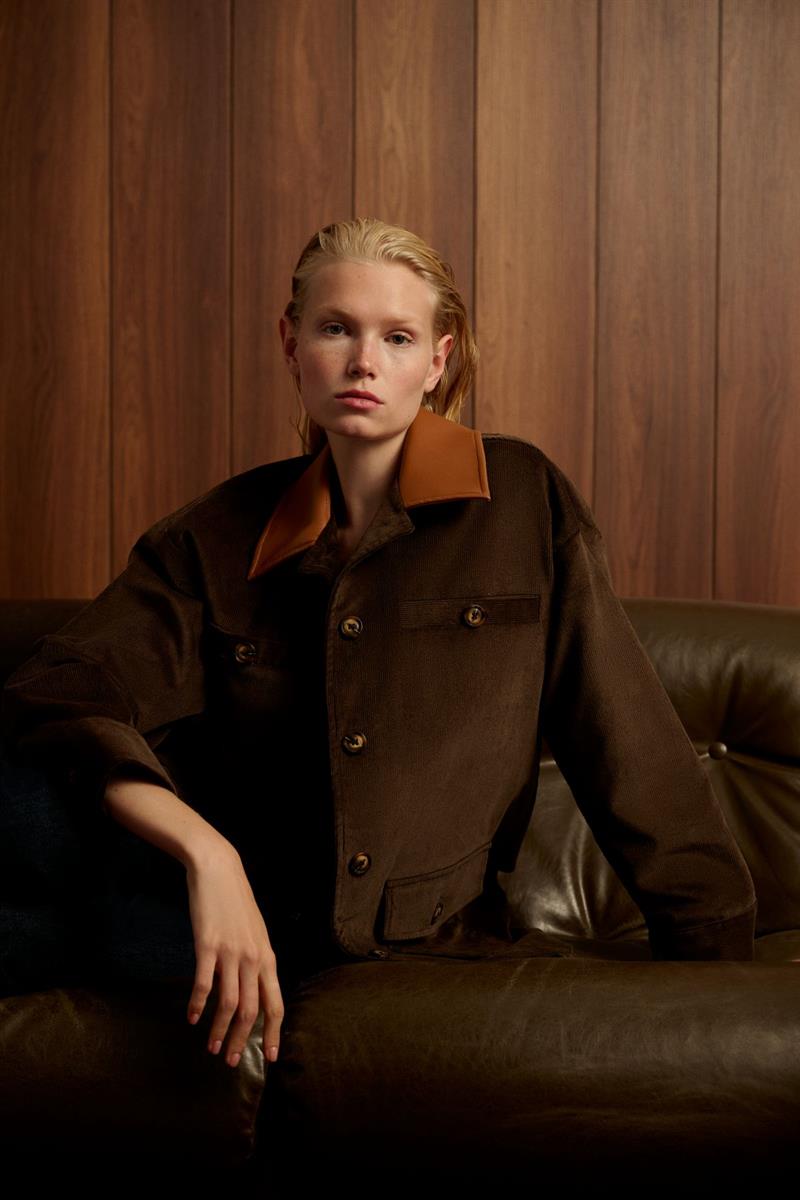 VELVET KADİFE CEKET KAHVERENGİ