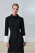 VIOLA CUFF DETAIL DRESS BLACK