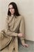 VOLE PLEATED DRESS CAMEL