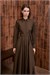 VOLE PLEATED DRESS BROWN