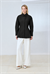 WİCKY PAPER TOUCH OTURTMALI GÖMLEK SİYAH