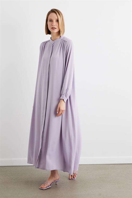YAZ ELBİSE LİLA
