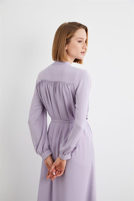 YAZ ELBİSE LİLA