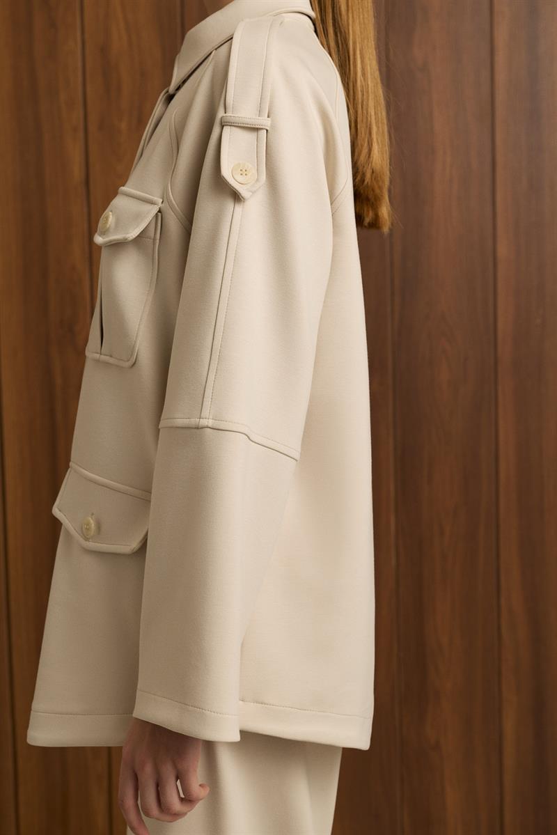 ZEN CEP DETAYLI ÖRME TAKIM TAŞ