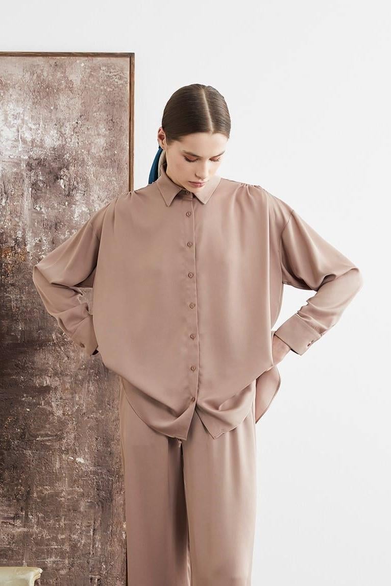 ARYA SATIN SHIRT TABA