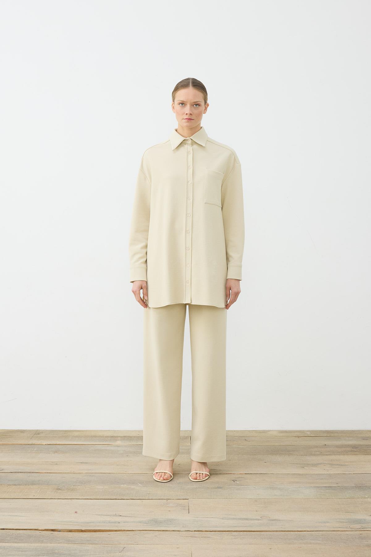 AYSA ÖRME GÖMLEKLİ TAKIM TAŞ