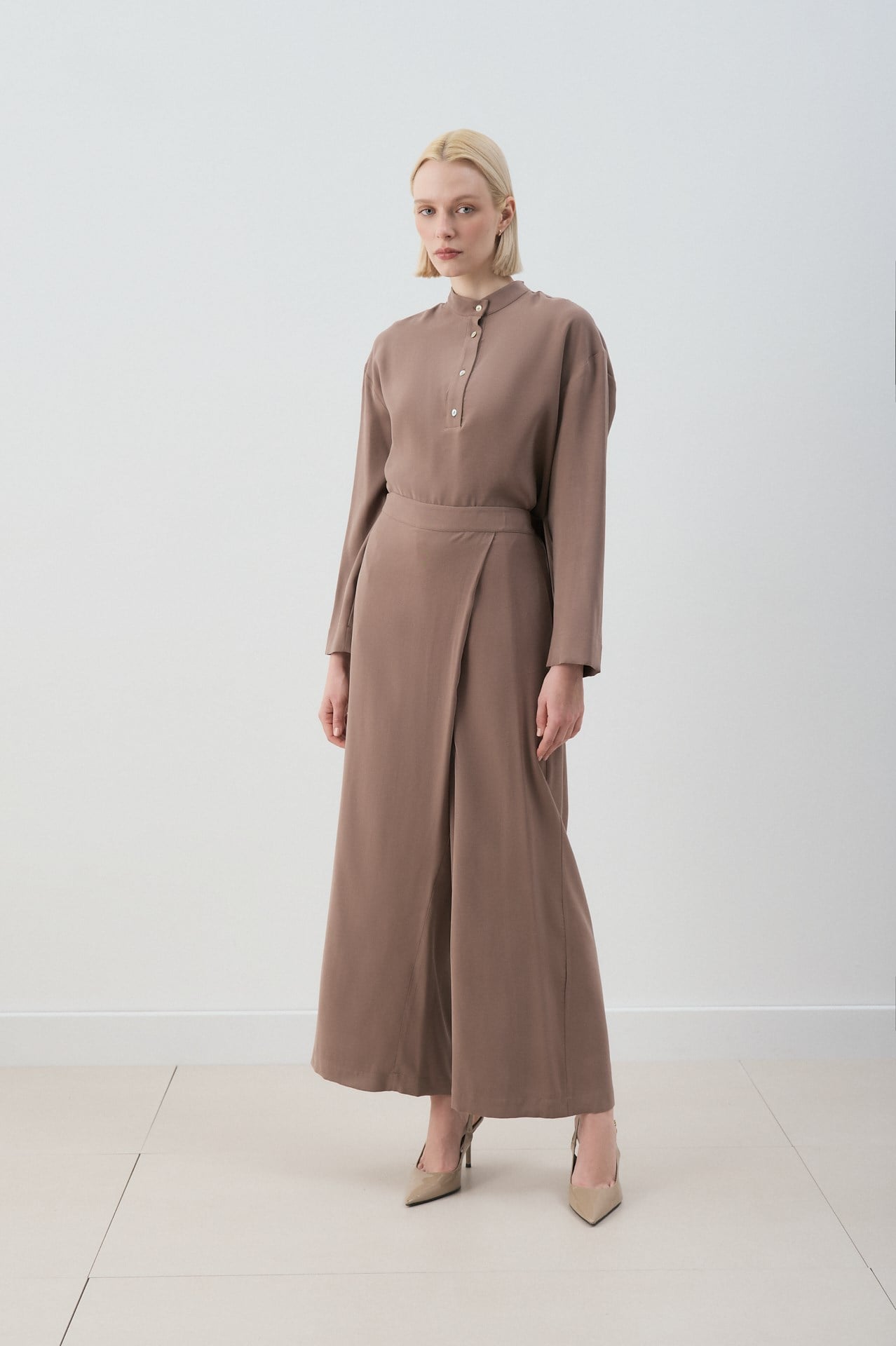 MİORİ RONEA TAŞLANMIŞ MODAL PANTOLONLU TAKIM ETUP