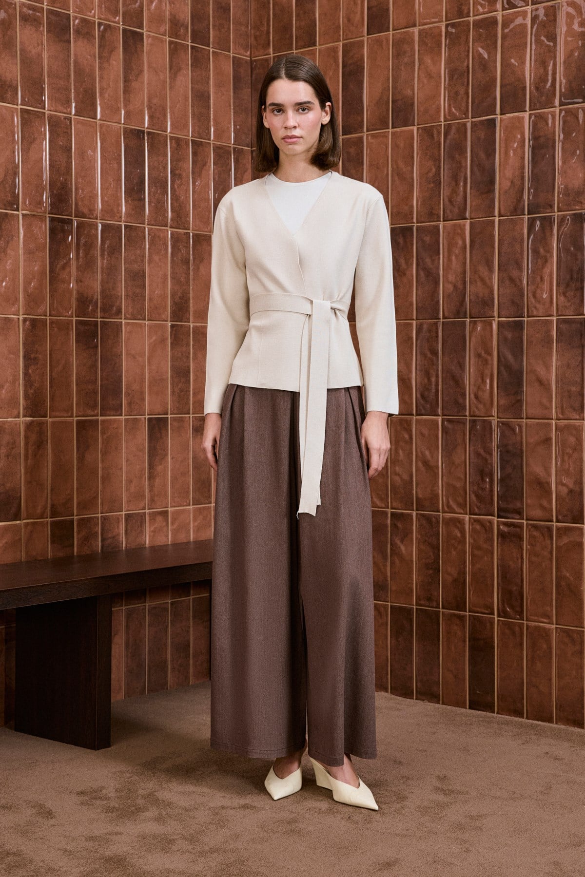 SİMA RAYON TRİKO CEKET KREM