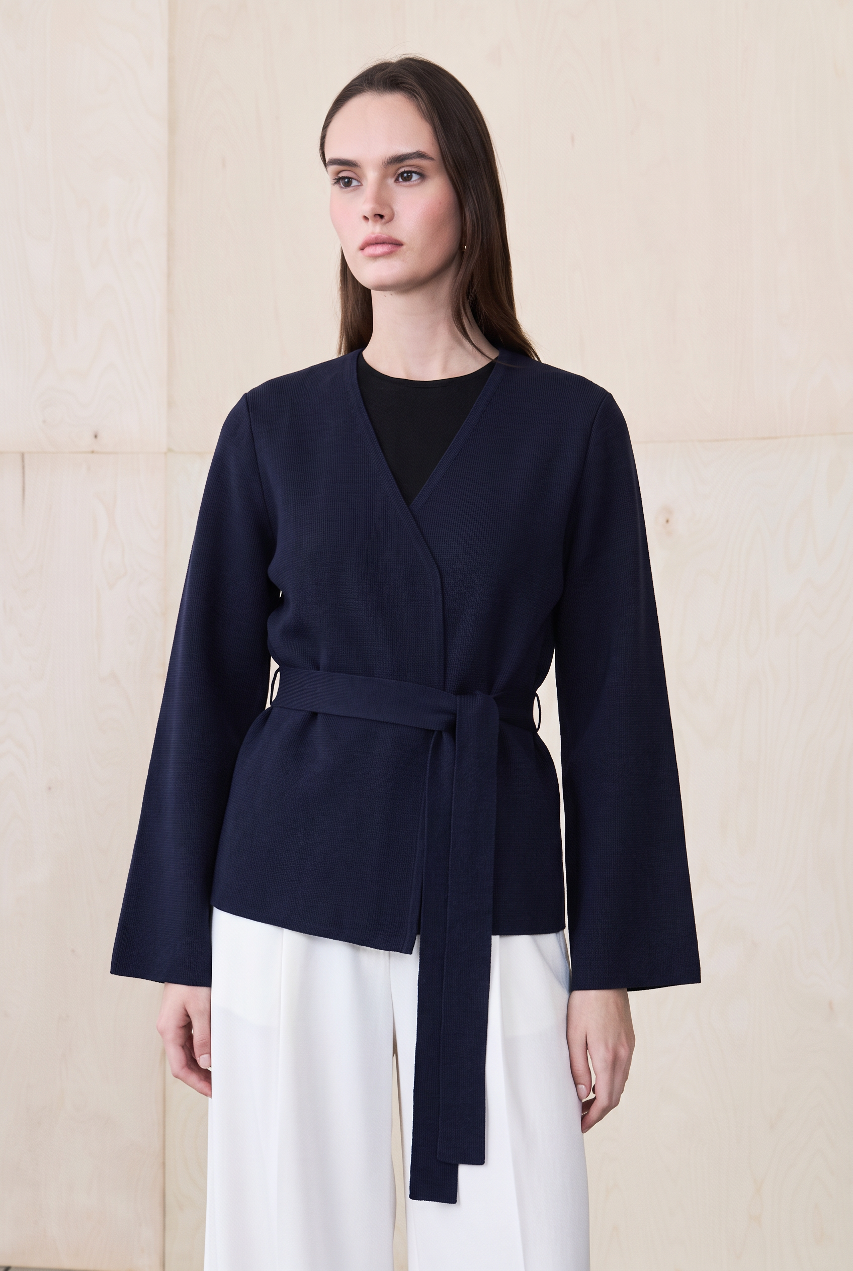 SİMA RAYON TRİKO CEKET LACİVERT