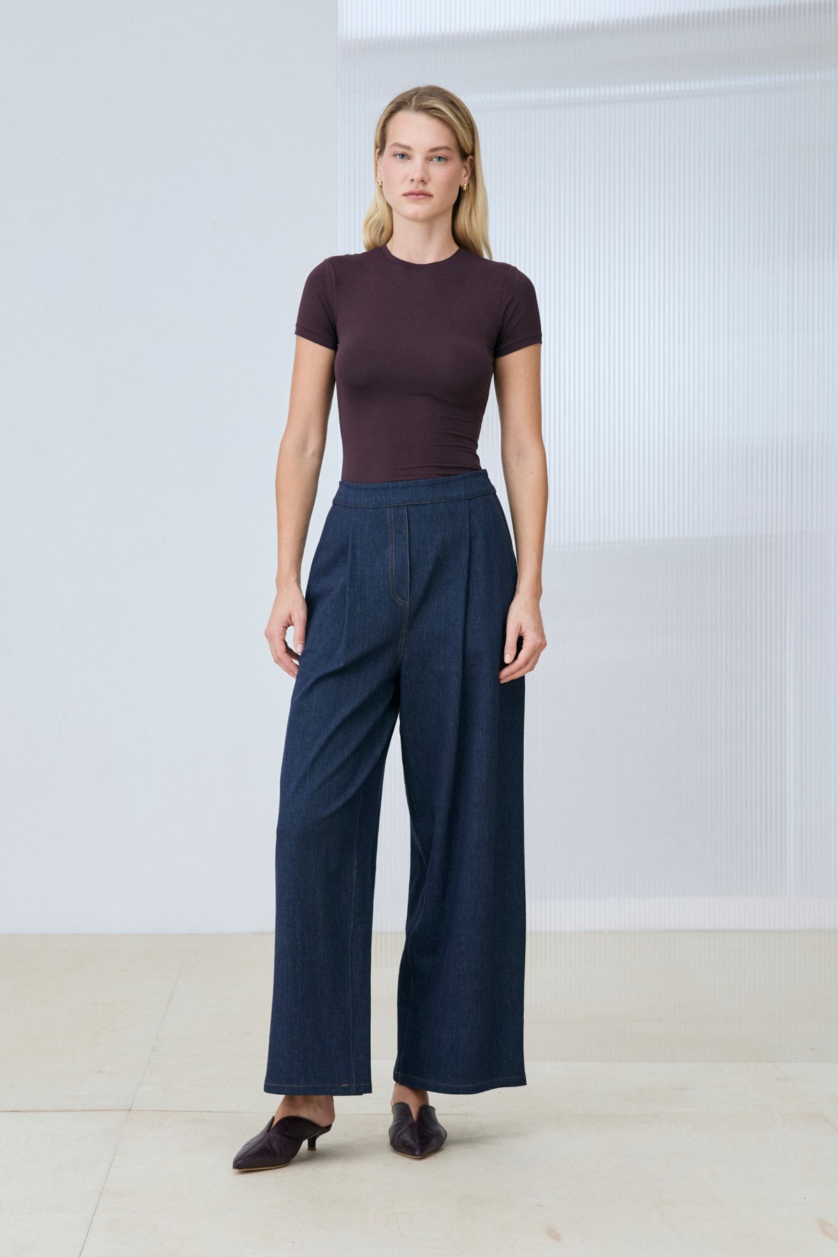 SOREL RAYON DENİM KOT PANTOLON LACİVERT