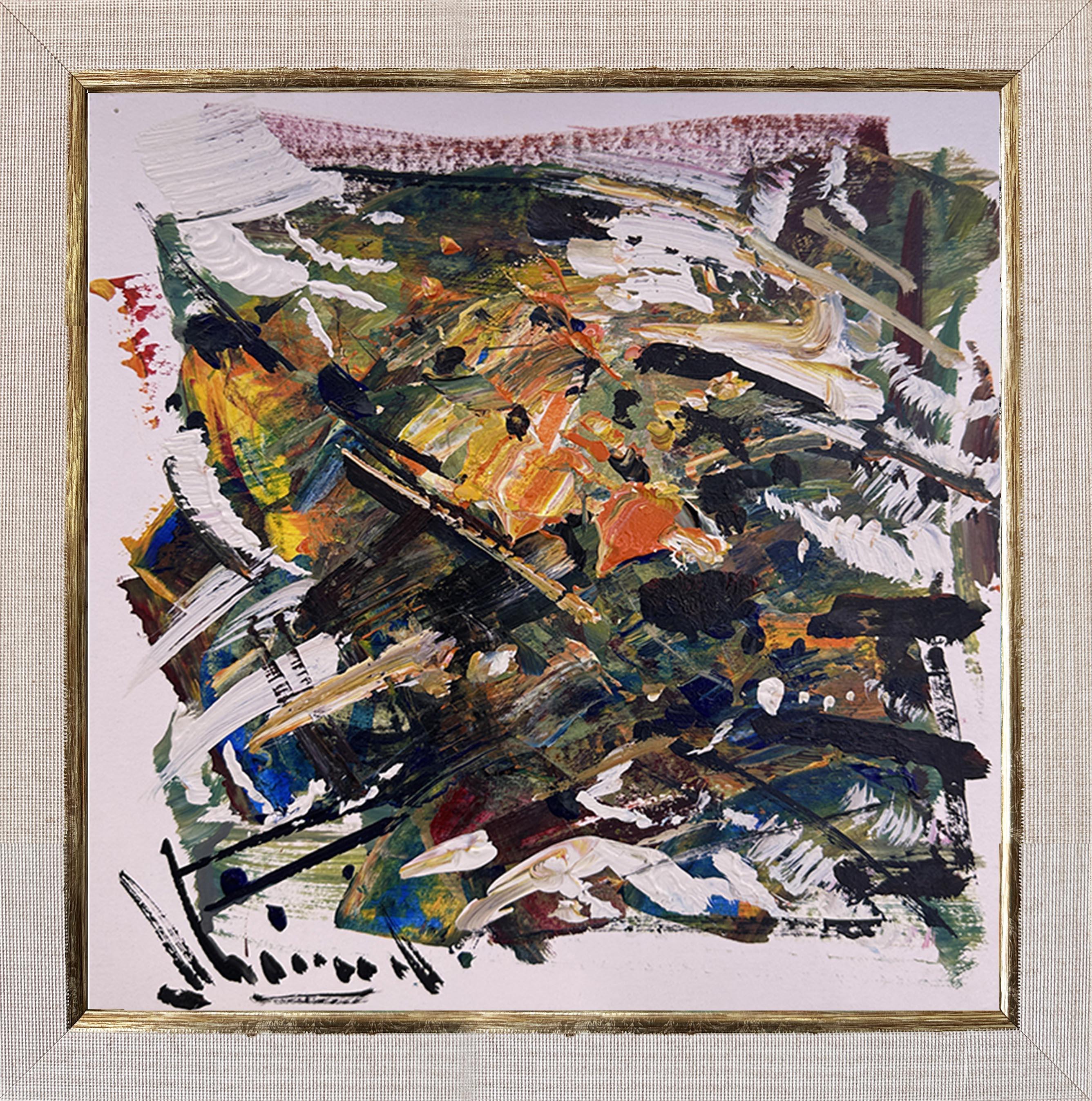  Soyut Tilki | Yağlı Boya Tablo 