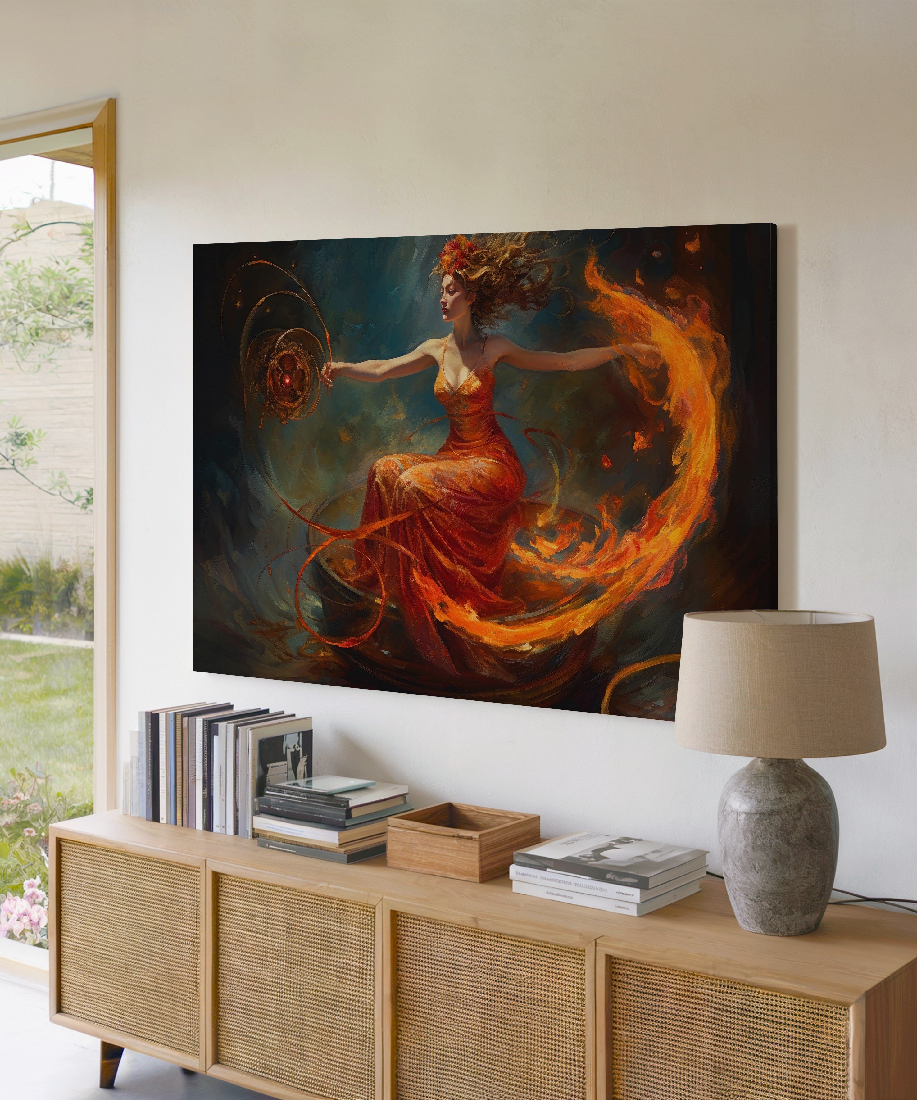 Alevin Hükmü | Yağlı Boya Dokulu Canvas Baskı
