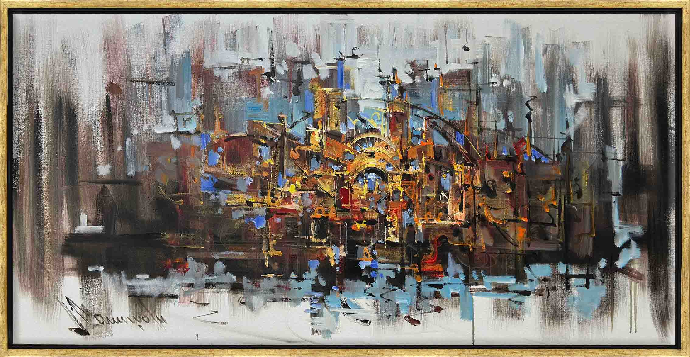 Altın Mabed  | Yağlı Boya Tablo 