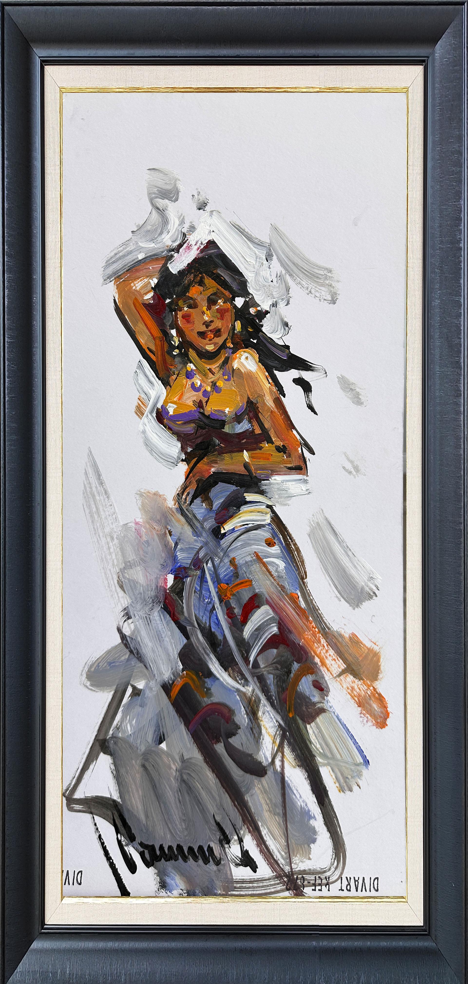 Dans Eden Kadın | Yağlı Boya Tablo 