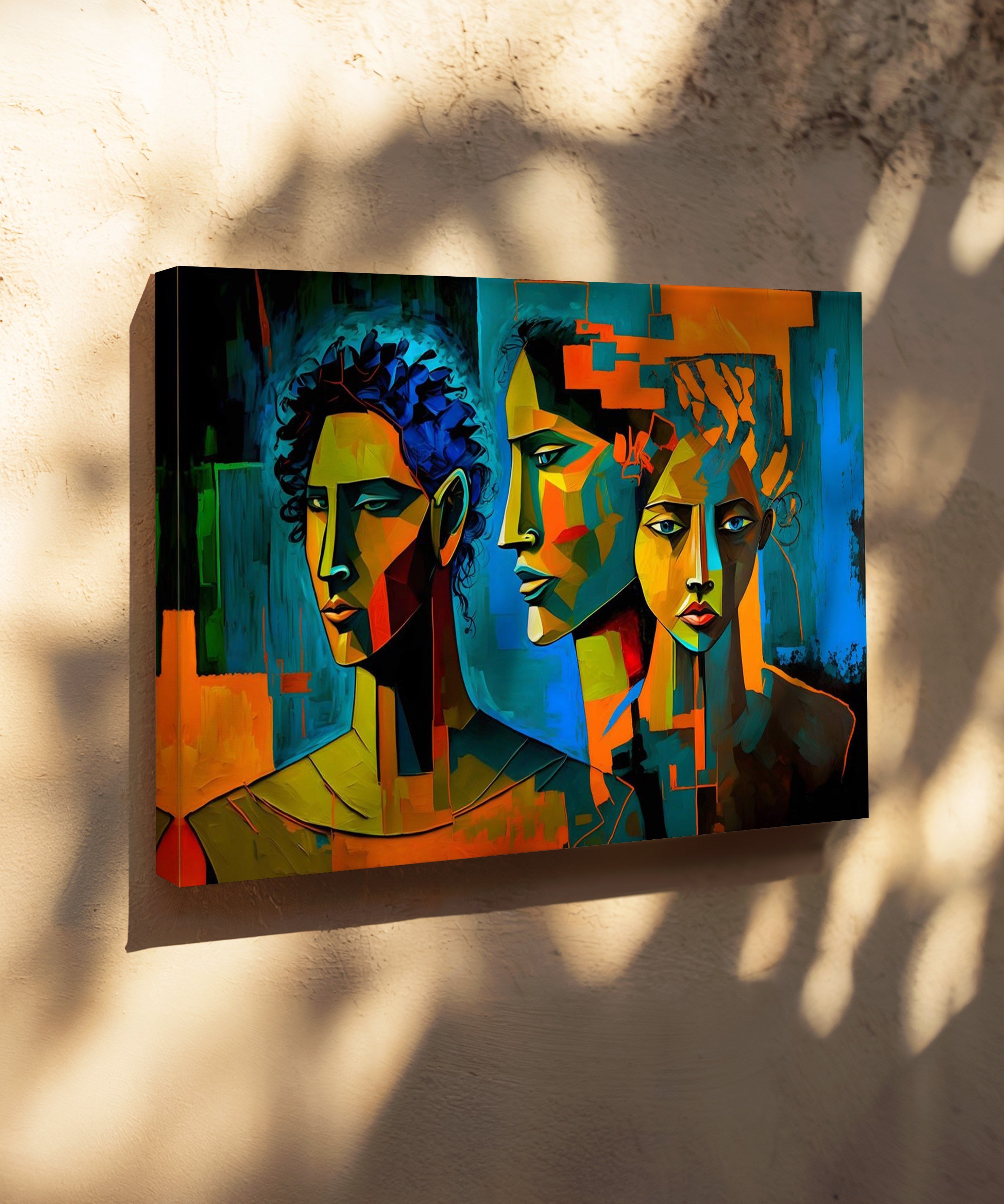 Derin Düşünme | Yağlı Boya Dokulu Canvas Baskı