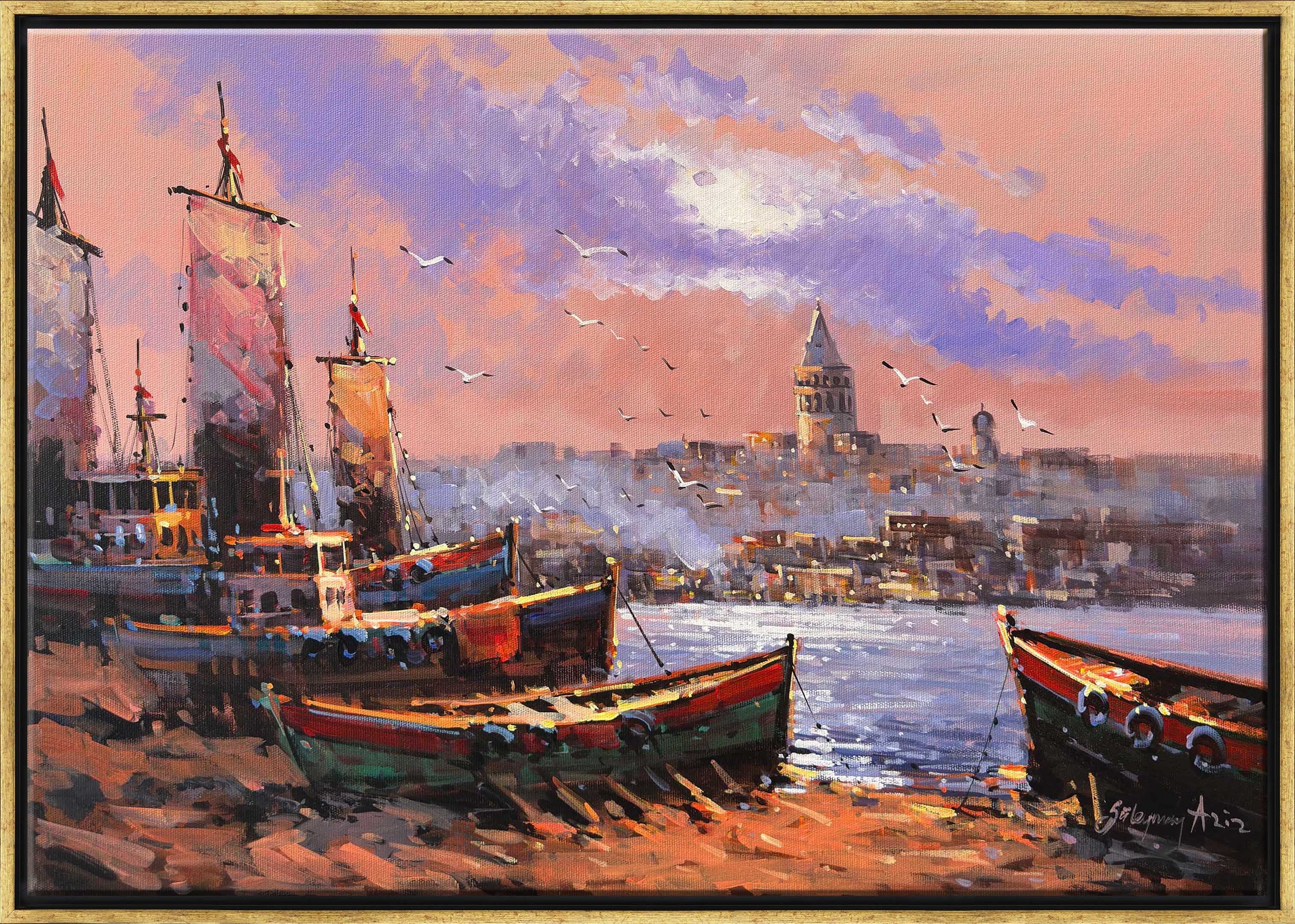 Durgun Liman | Yağlı Boya Tablo