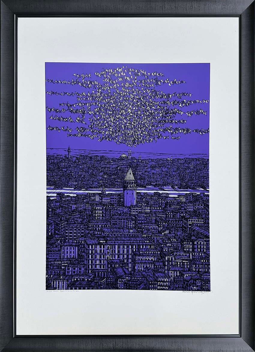 İstanbul, Galata 18/25 | DEVRİM ERBİL SERİGRAFİ BASKI