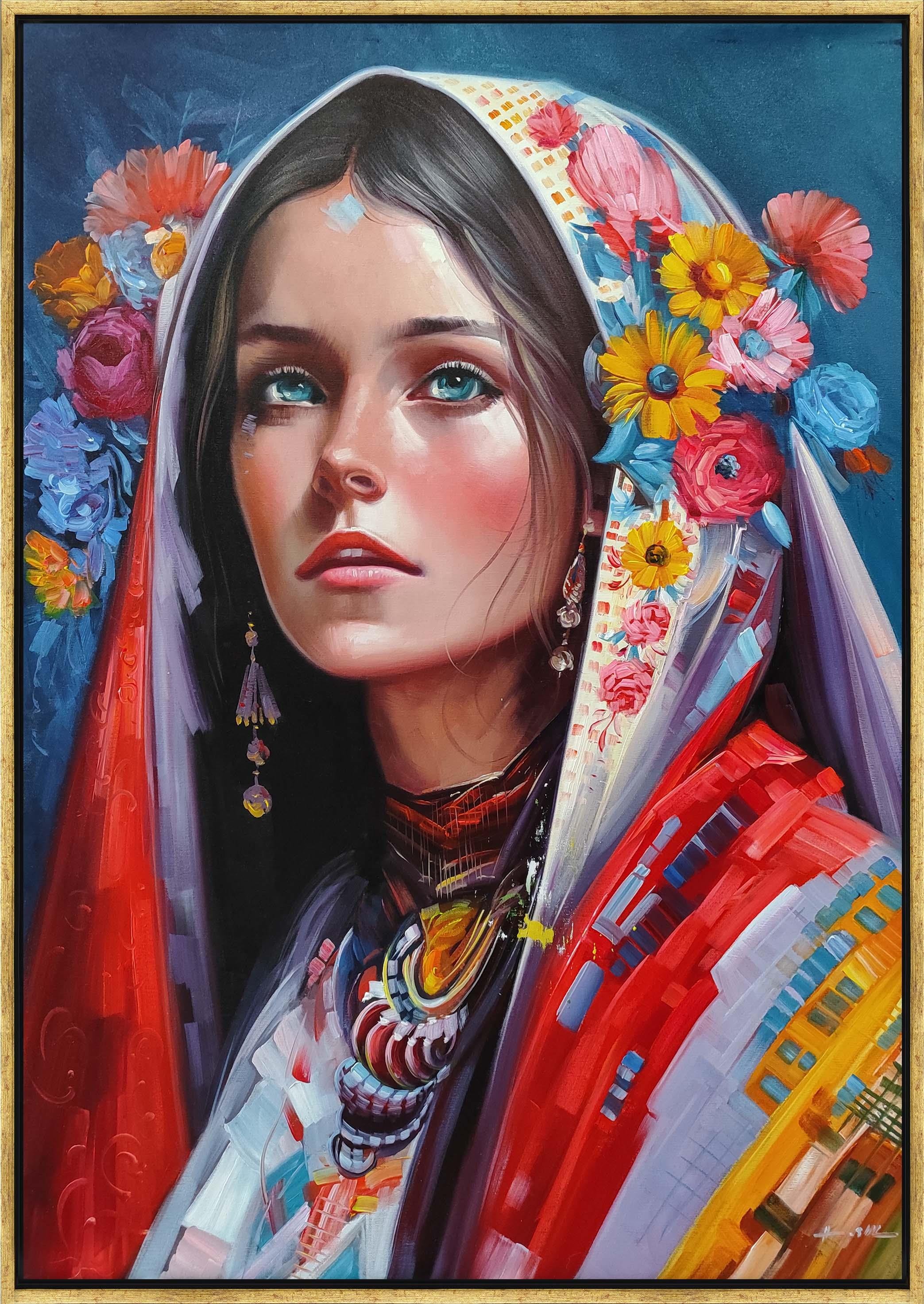 Kadın Figürükozaart galeri | El yapımı orjinal yağlı boya tablo satış sitesi