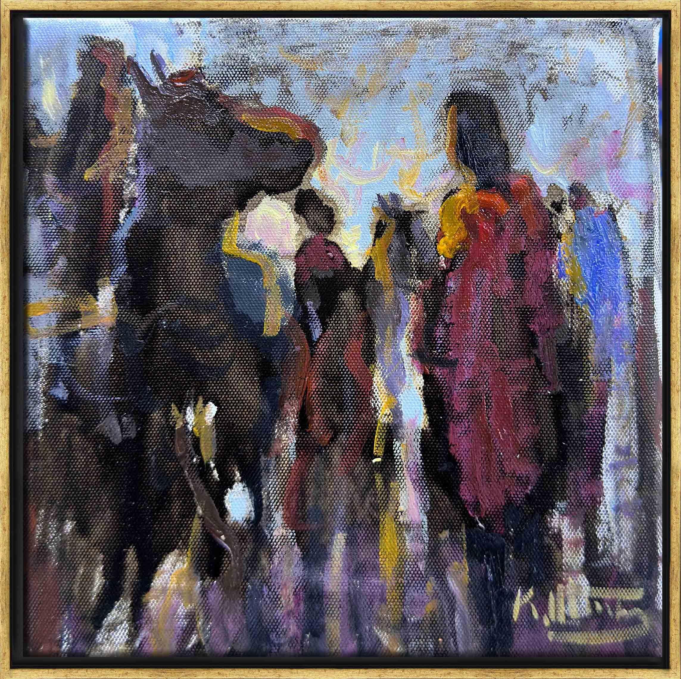 Kalabalık | Yağlı Boya Tablo