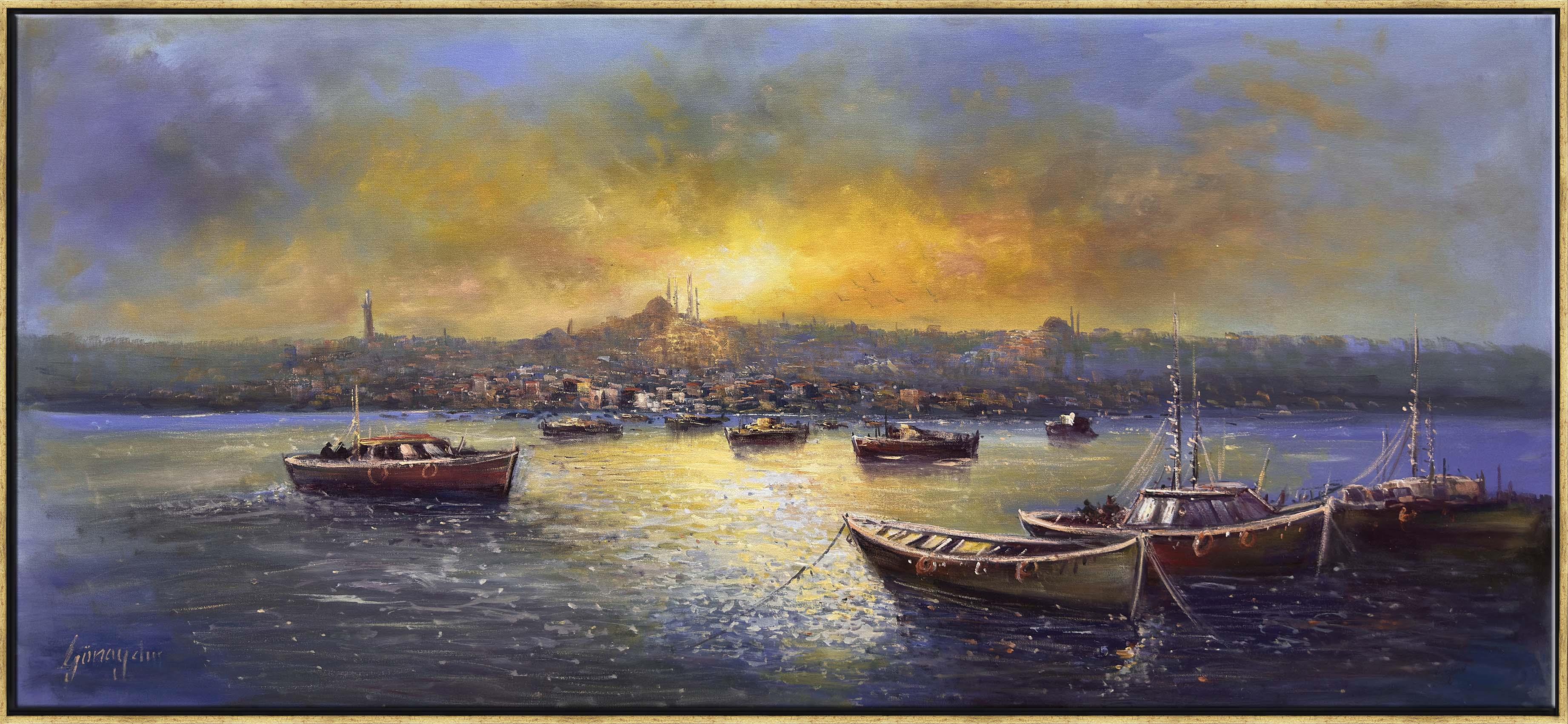 Karlı Havada Sessizlik | Yağlı Boya Tablo